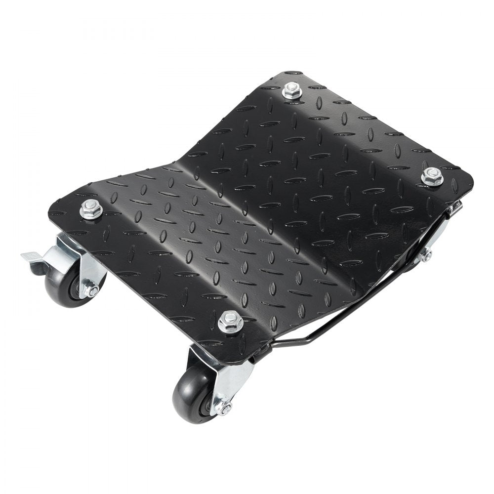 VEVOR Wheel Dolly, 6000 lbs/2722 kg Car Moving Dolly, Wheel Dolly Car Tire Stake Set of 4 Piece, Heavy-duty Car Tire Dolly Cart Moving Cars, Trucks, Trailers, Motorcycles, and Boats