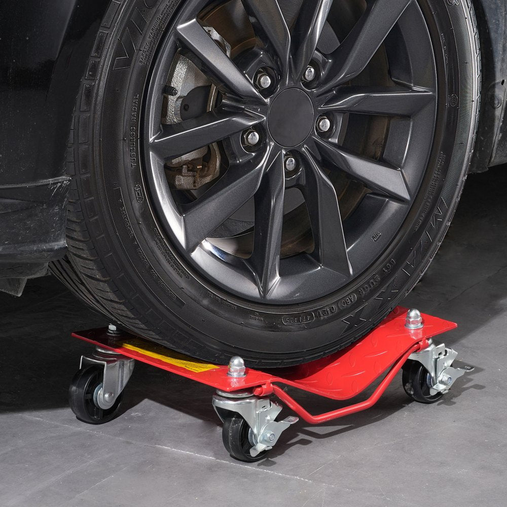 VEVOR Wheel Dolly Heavy-Duty Car Tire Stake Vehicle Moving Dolly 8000 lbs 4 Pack