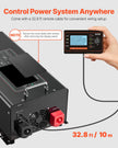 VEVOR 6000W Pure Sine Wave Inverter Charger DC 24V to AC 120V Power Inverter