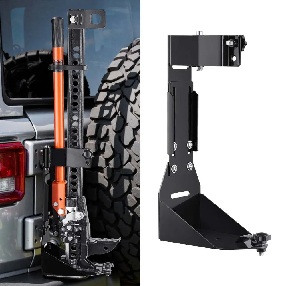 VEVOR High Lift Off Road Jack Mount Bracket Jeep Wrangler YJ/TJ/JK/JL 1986-2024