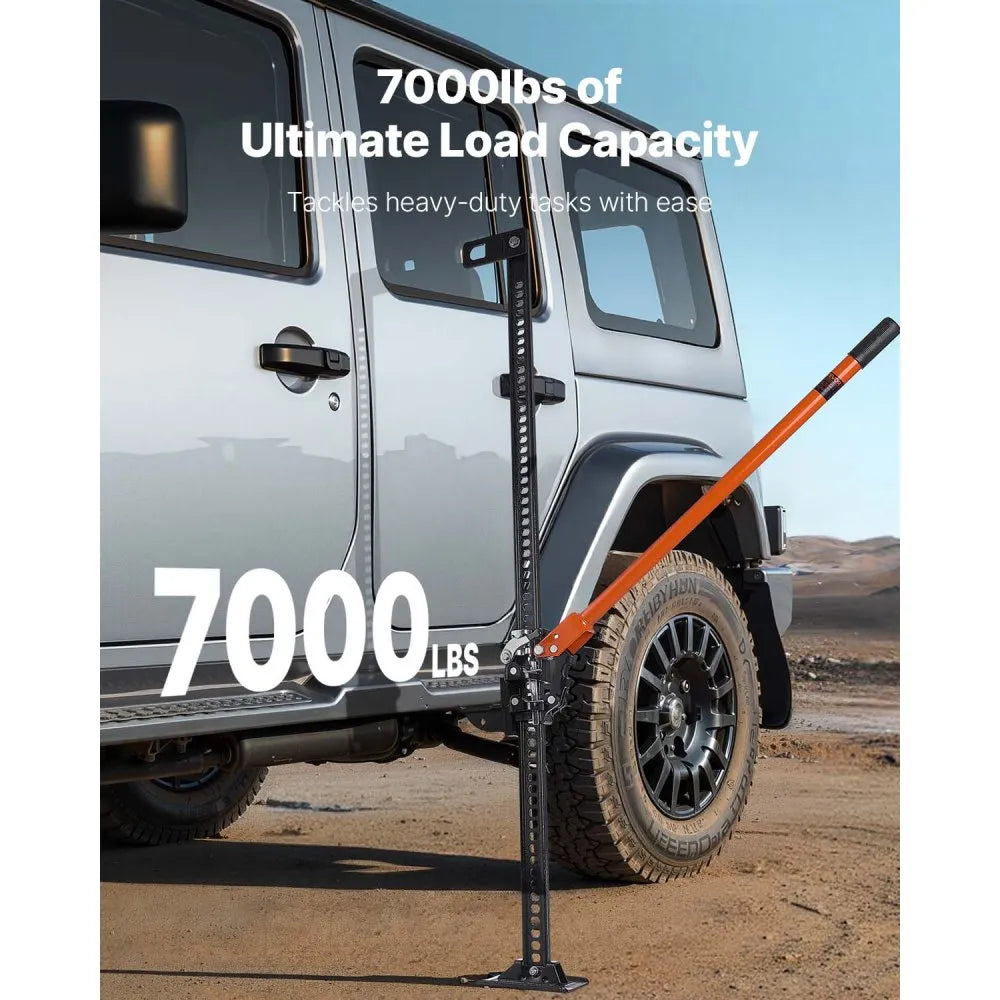 Jack – 7,000 lb Heavy-Duty Off-Road Ratcheting Jack for Trucks, SUVs & Tractors