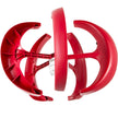 VEVOR Wind Turbine 400W 12V Wind Turbine Generator Red Lantern Vertical Wind Generator 5 Leaves Wind Turbine Kit Controller(400W 12V Red)