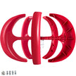 VEVOR Wind Turbine 400W 12V Wind Turbine Generator Red Lantern Vertical Wind Generator 5 Leaves Wind Turbine Kit Controller(400W 12V Red)