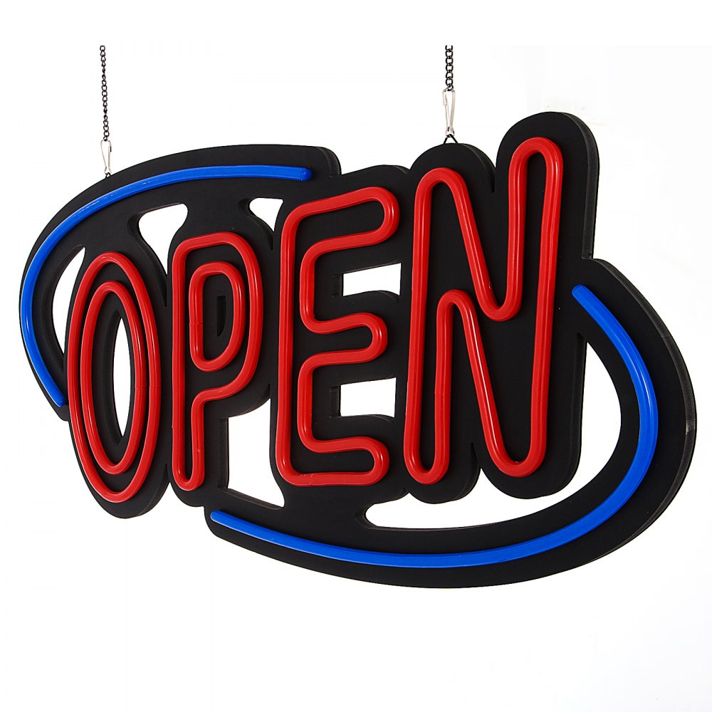 VEVOR Sign Open 31.5x15.7x1.2