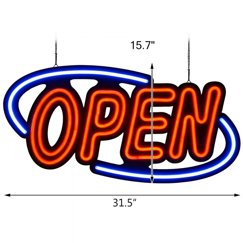 VEVOR Sign Open 31.5x15.7x1.2