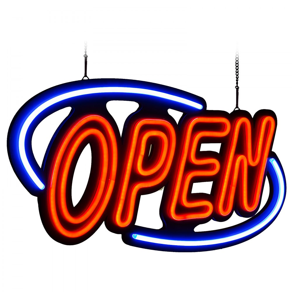 VEVOR Sign Open 31.5x15.7x1.2