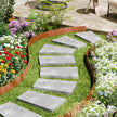 VEVOR Steel Landscape Edging 10 Packs 40 x 4.5in Weather-Resistant for Yard Lawn