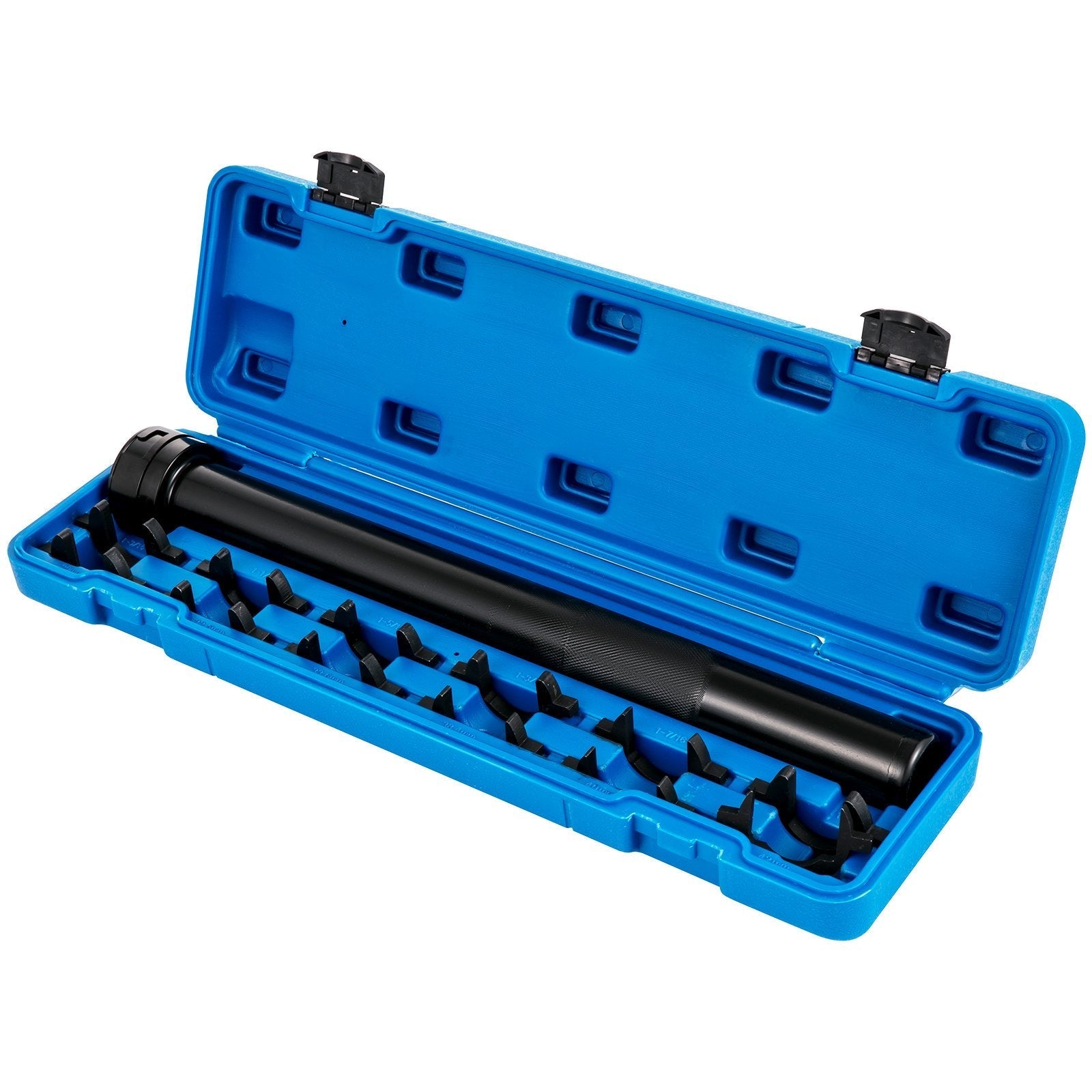 VEVOR Inner Tie Rod Tool Kit, 12 Pcs Tie Rod Removal Tool, 12 Pcs Crowfoot Adapters Master Inner Tie Rod Tool Set, 1/2 Inch Drive Tube Tie Rods Tool, Heavy-Duty Steel Inner Tie Rod Removal Tool For Ve