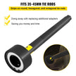 VEVOR Inner Tie Rod Tool, 35 mm - 45 mm Universal Tie Rod Removal Tool, 30 mm Drive Tube Tie Rods Tool, Heavy-Duty Steel Inner Tie Rod Removal Tool for Vehicles