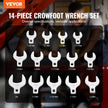 VEVOR Crowfoot Wrench Set, 1/2