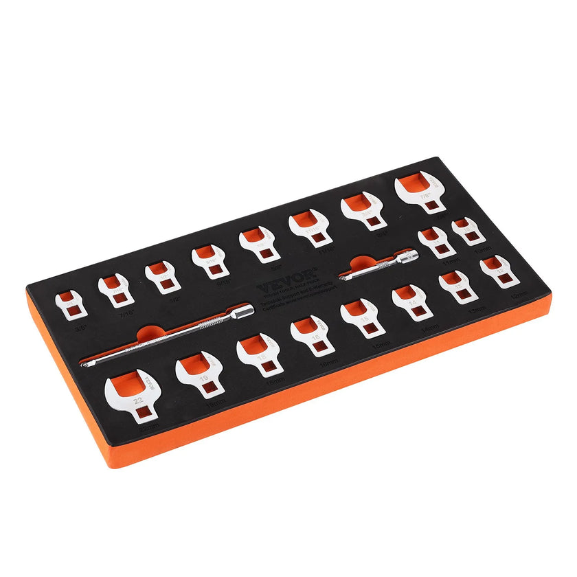 VEVOR Crowfoot Wrench Set, 3/8
