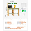 VEVOR Wooden Mud Kitchen Outdoor Toy Play Kitchen Set for Kids Pretend Playset