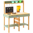 VEVOR Wooden Mud Kitchen Outdoor Toy Play Kitchen Set for Kids Pretend Playset