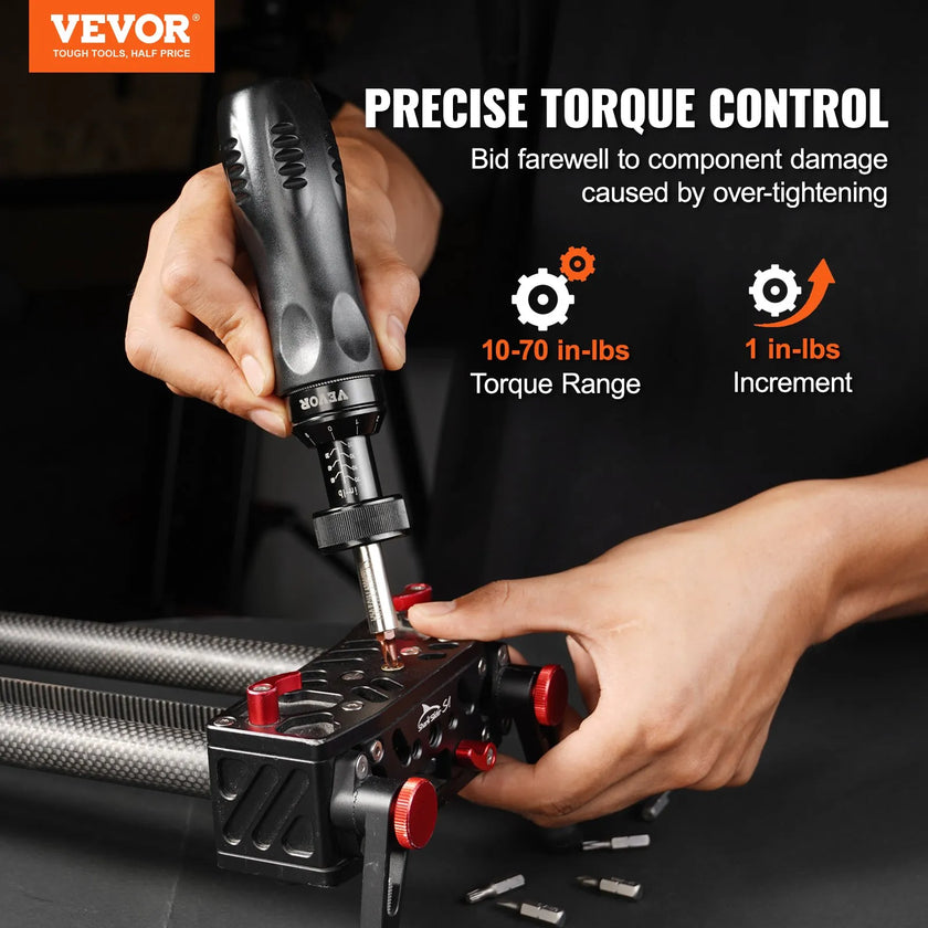 VEVOR Torque Screwdriver, 1/4