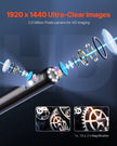 VEVOR Dual Lens Borescope Endoscope Camera for Android IOS & 16.4FT Snake Cable