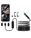 VEVOR Dual Lens Borescope Endoscope Camera for Android IOS & 16.4FT Snake Cable