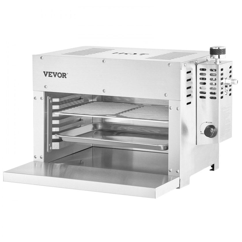VEVOR Propane Steak Grill 1500°F Portable Infrared Broiler for Outdoor Barbecue