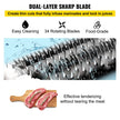 VEVOR Commercial Meat Tenderizer Stainless Steel Electrical Meat Tenderizer 450W Meat Tenderizer Machine Heavy Duty Meat Tenderizer Electric Machine Kitchen Tool For Tenderizing Meat