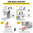VEVOR Commercial Meat Tenderizer Stainless Steel Electrical Meat Tenderizer 450W Meat Tenderizer Machine Heavy Duty Meat Tenderizer Electric Machine Kitchen Tool For Tenderizing Meat