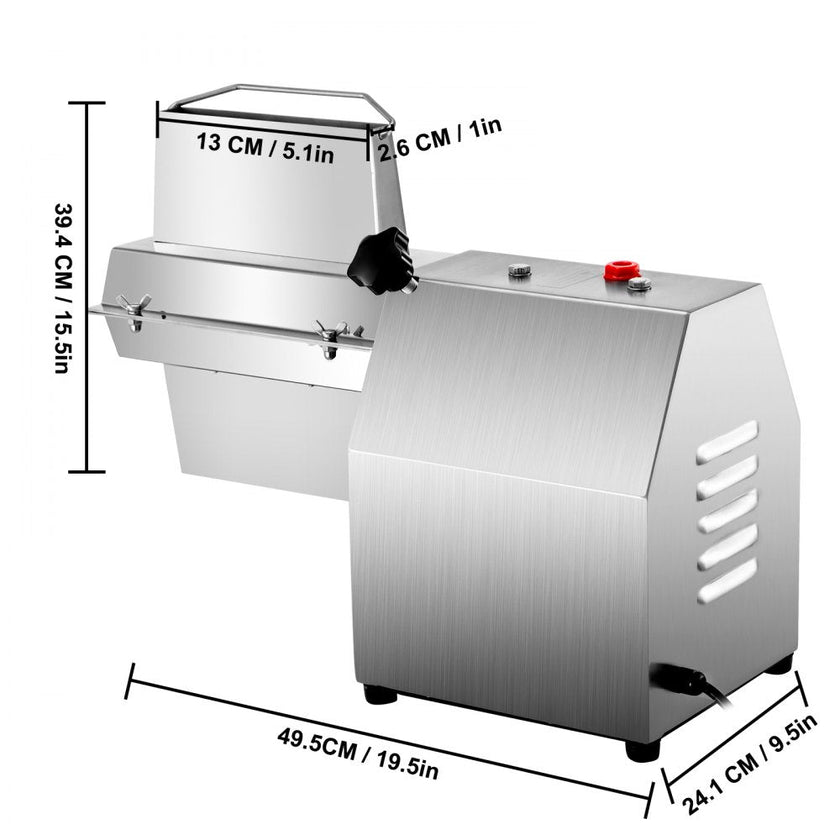 VEVOR Commercial Meat Tenderizer, Stainless Steel Electrical Meat Tenderizer, 750W Meat Tenderizer Machine, Heavy Duty Meat Tenderizer Electric Machine Kitchen Tool for Tenderizing Meat