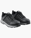 VEVOR Steel Toe Shoes for Men US Size 9 Wide Athletic Work Shoe Sneakers Black