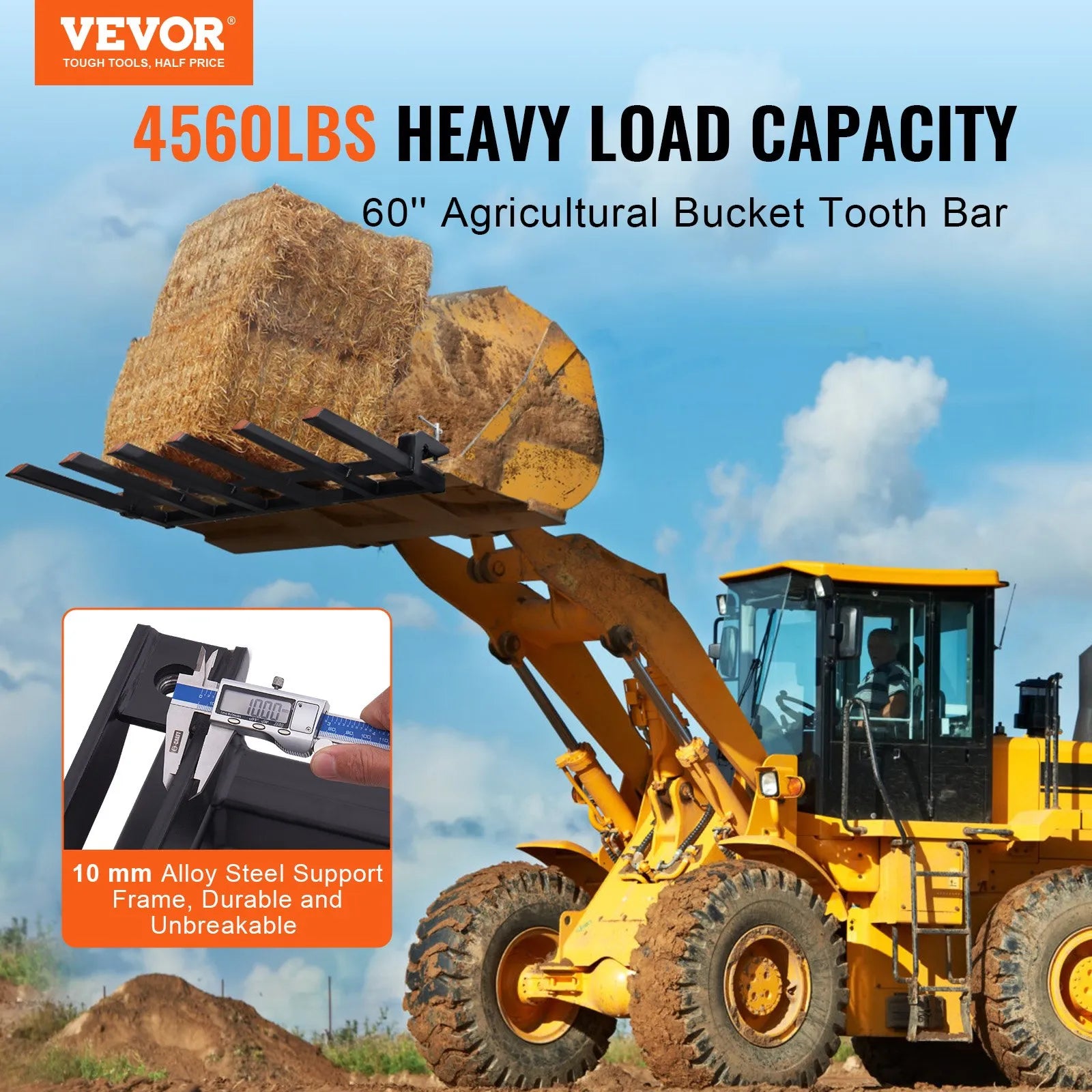 VEVOR Clamp on Debris Forks to 60