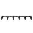 VEVOR Bucket Tooth Bar, 48'', Heavy Duty Tractor Bucket 6 Teeth Bar for Loader Tractor Skidsteer, 4560 lbs Load-Bearing Capacity Bolt On Design, for Efficient Soil Excavation and Bucket Protection