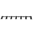VEVOR Bucket Tooth Bar, 53'', Heavy Duty Tractor Bucket Teeth Bar for Sub-Compact Tractor Loader, 4560 lbs Load-Bearing Capacity, Fits Bucket Cutting Edges Sized 1/2