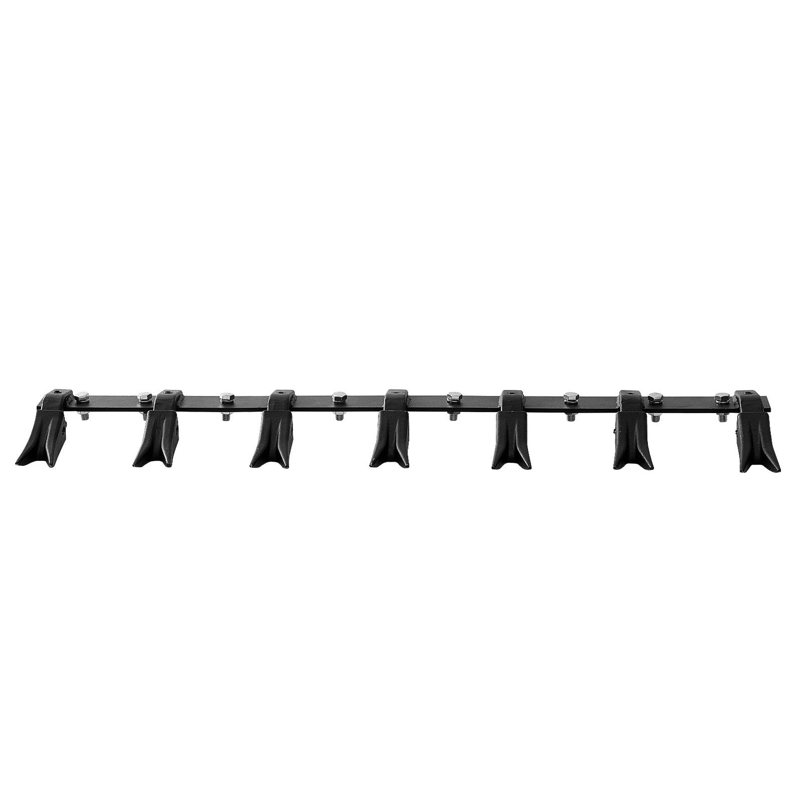 VEVOR Bucket Tooth Bar, 53'', Heavy Duty Tractor Bucket Teeth Bar for Sub-Compact Tractor Loader, 4560 lbs Load-Bearing Capacity, Fits Bucket Cutting Edges Sized 1/2