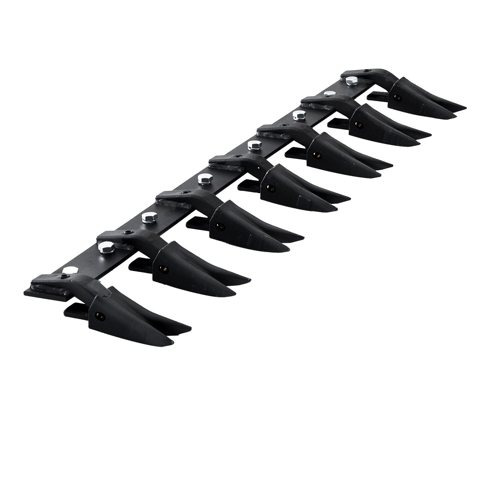 VEVOR Bucket Tooth Bar, 53'', Heavy Duty Tractor Bucket Teeth Bar for Sub-Compact Tractor Loader, 4560 lbs Load-Bearing Capacity, Fits Bucket Cutting Edges Sized 1/2
