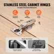 VEVOR Cabinet Door Hinges 40 Packs Full Overlay Soft Close for Framed/Frameless