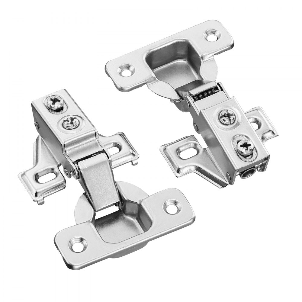 VEVOR Cabinet Door Hinges 60 Packs Partial Overlay Soft Close for Framed/Frameless