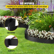 VEVOR Landscape Edging Terrace Board 300 ft Length 10 inch Depth Lawn Garden