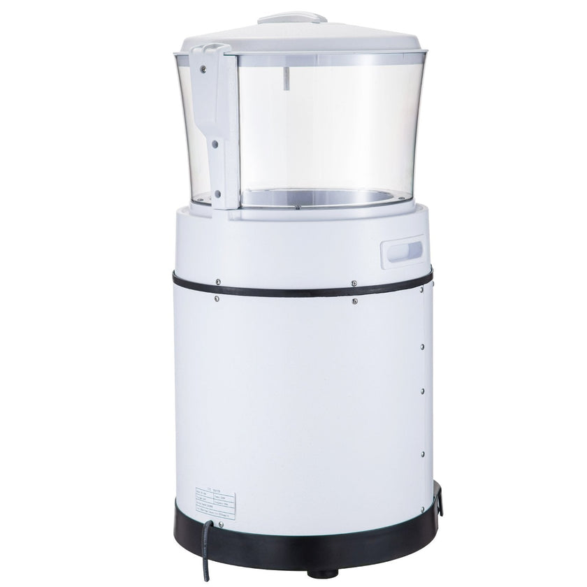 VEVOR 110V Commercial Ice Shaver Crusher 1102 LBS/H with 17.6 LBS Hopper, 350 W Tabletop Electric Snow Cone Maker 320 RPM Rotate Speed Perfect For Parties Events Snack Bar