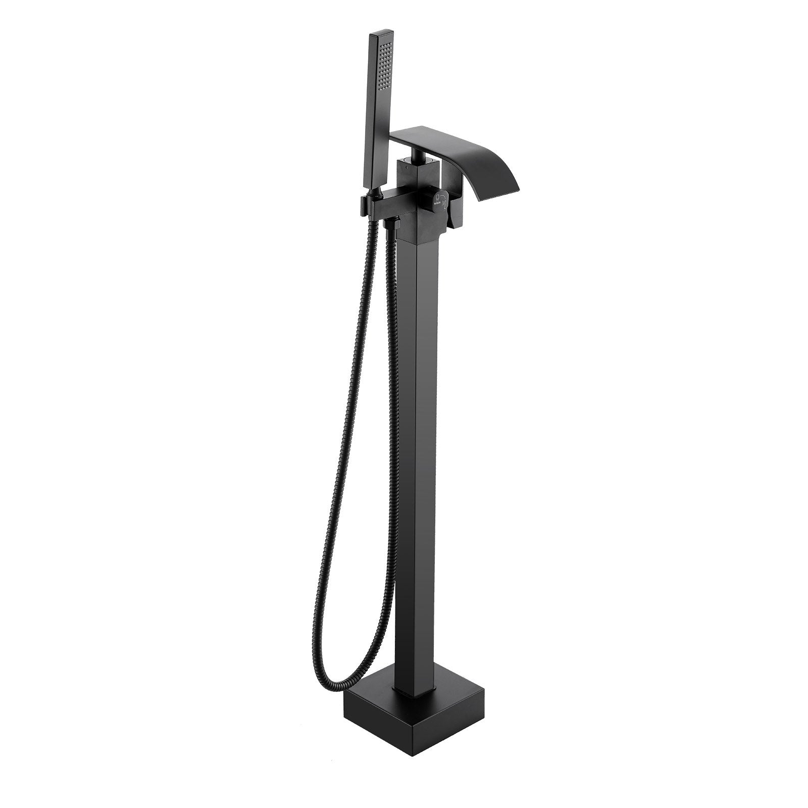 VEVOR Freestanding Bathtub Faucet, Floor Mount, Freestanding Tub Filler, Shower Mixer Taps, Two Water Modes, 360° Swivel Spout, for Bathing & Showering Pet Bathing Cleaning Drains Toilet Flushing