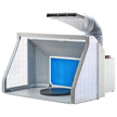 VEVOR Airbrush Spray Booth Dual-Fans Portable Hobby Airbrush Paint Spray Booth