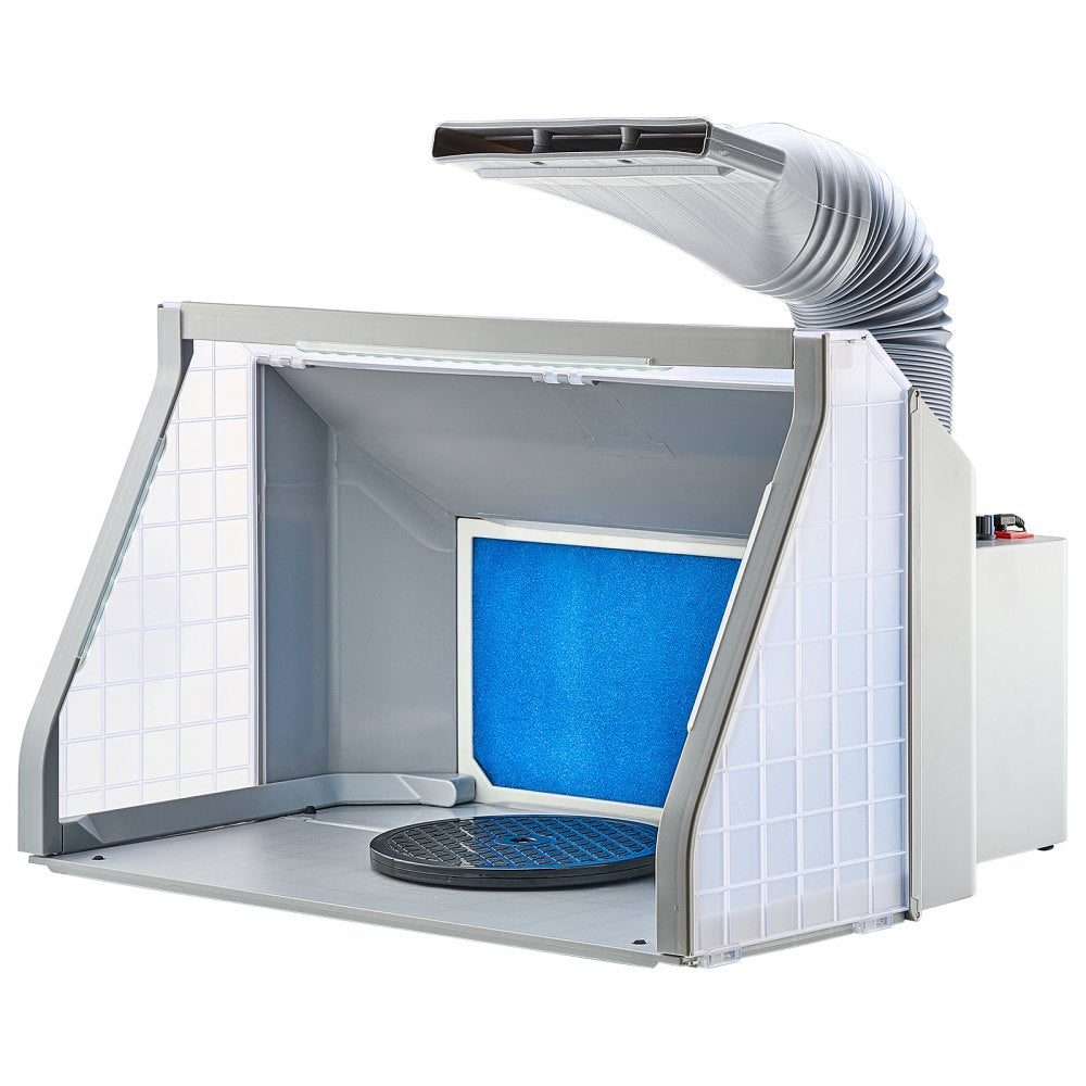 VEVOR Airbrush Spray Booth Dual-Fans Portable Hobby Airbrush Paint Spray Booth