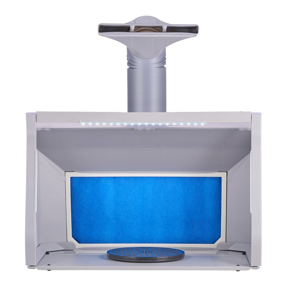 VEVOR Airbrush Spray Booth Dual-Fans Portable Hobby Airbrush Paint Spray Booth