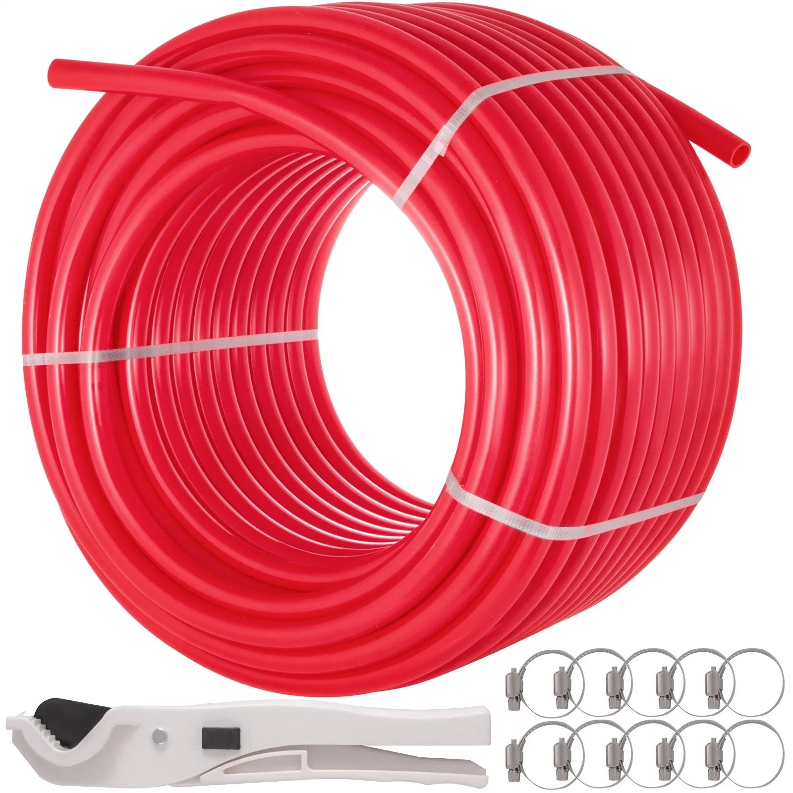 VEVOR Pex Pipe Tubing 1 Inch 300ft Pex Tubing Non-Barrier Radiant Water Plumbing Pipe Pex-B,1