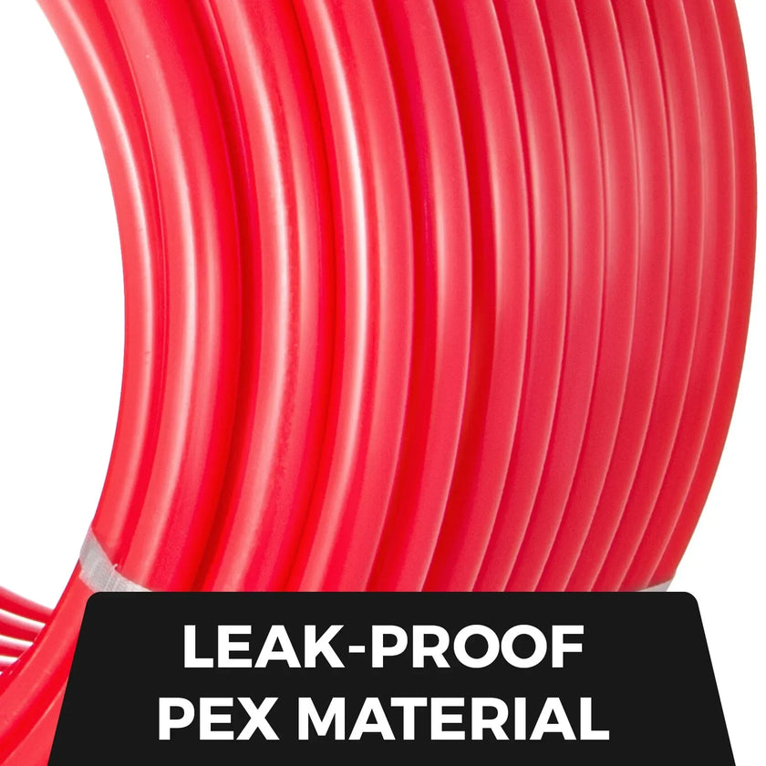 VEVOR Pex Pipe Tubing 1 Inch 300ft Pex Tubing Non-Barrier Radiant Water Plumbing Pipe Pex-B,1