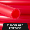 VEVOR Pex Pipe Tubing 1 Inch 300ft Pex Tubing Non-Barrier Radiant Water Plumbing Pipe Pex-B,1