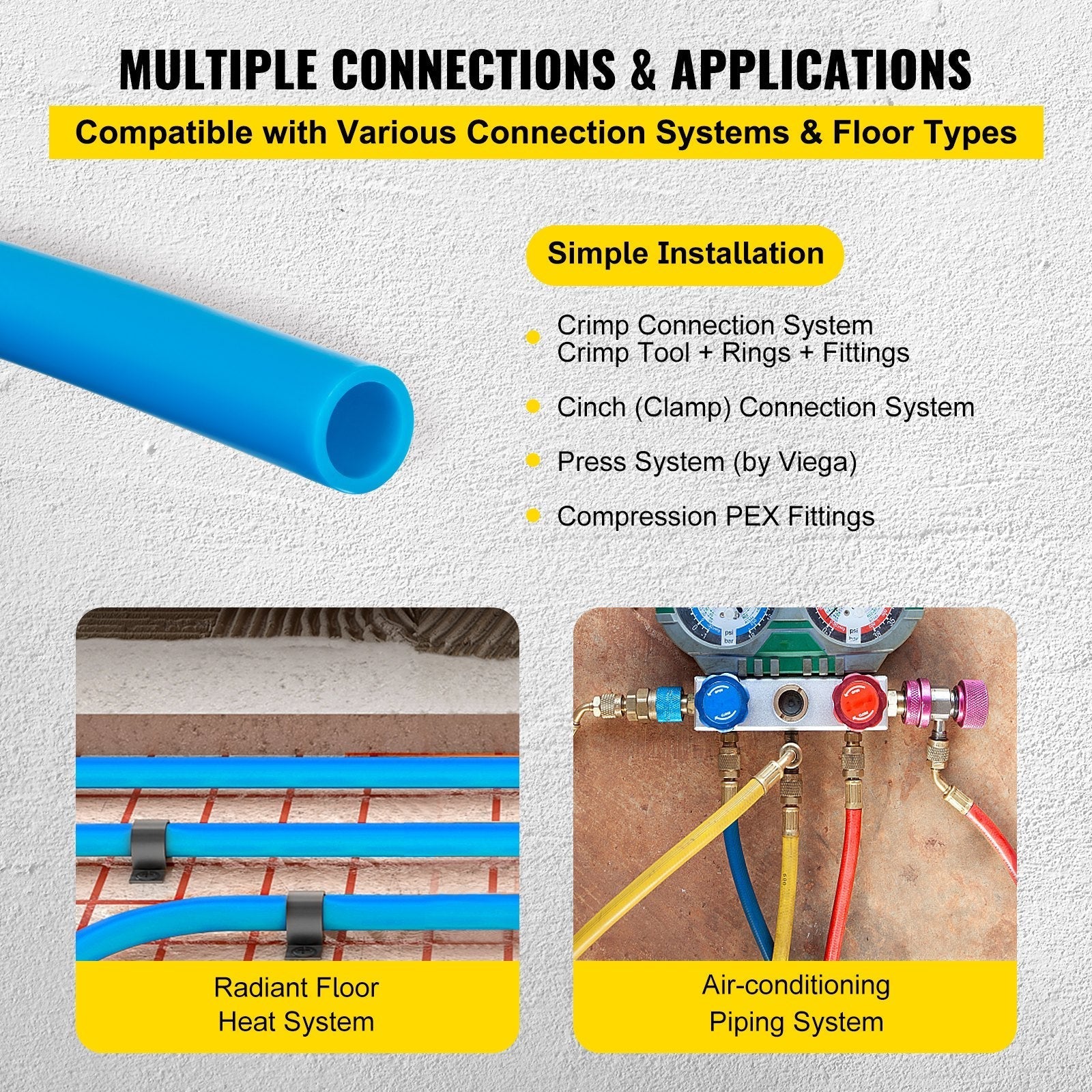 VEVOR Pex Tubing, 1