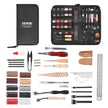 VEVOR Leather Working Tools Kit 38 PCS Engraving Punching Stamping Sewing Tools