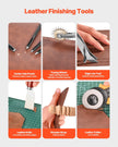 VEVOR Leather Working Tools Kit 61 PCS Engraving Punching Stamping Sewing Tools