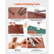 VEVOR Leather Working Tools Kit 59 PCS Engraving Punching Stamping Sewing Tools