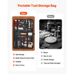 VEVOR Leather Working Tools Kit 59 PCS Engraving Punching Stamping Sewing Tools
