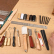 VEVOR Leather Working Tools Kit 59 PCS Engraving Punching Stamping Sewing Tools