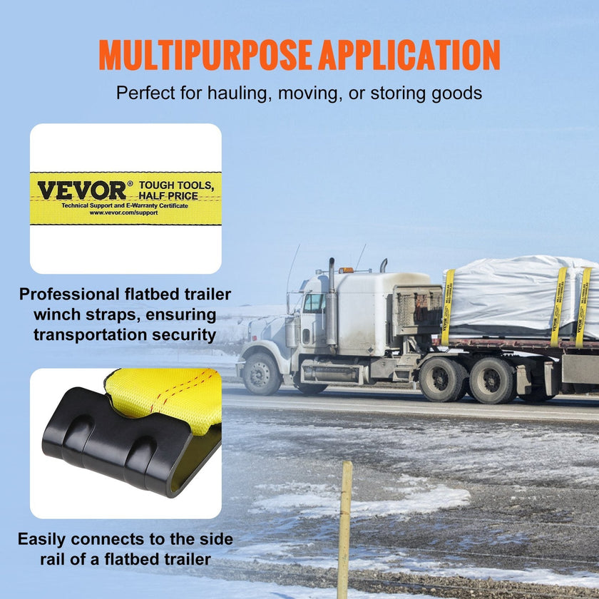 VEVOR Winch Straps, 4
