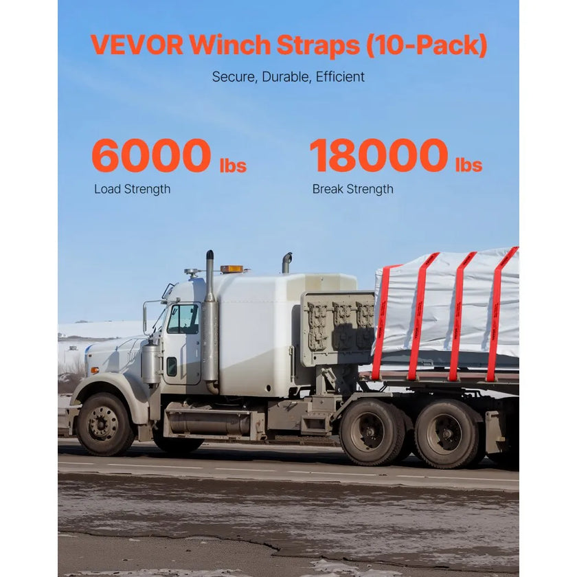 VEVOR Winch Straps, 4