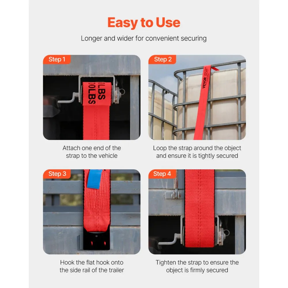 VEVOR Winch Straps, 4